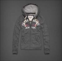 dames abercrombie fitch pullover zip new york grijs Hoge Kwaliteit kwtzk624